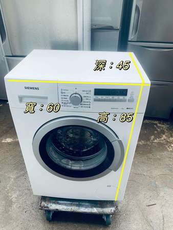 洗衣機 Siemens 西門子 iQ500 前置式 (6kg, 1000轉/分鐘) WS10O260BY #二手電器 #最新款 #傢俬#家庭用品 #搬屋 #拆舊
