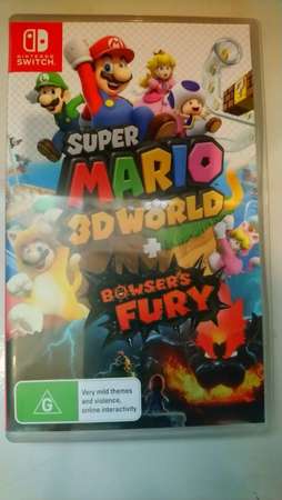 Switch 超級瑪利歐3D世界+狂怒世界 Super Mario 3D World + Fury World