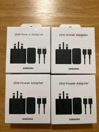 Samsung 25W Power Adapter 三腳插頭 充電器