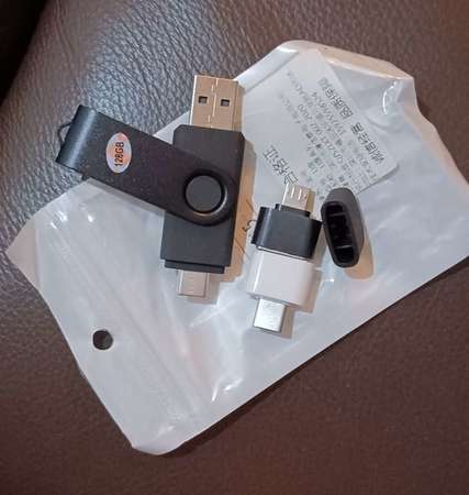 128GB flash drive 全新手指 電腦USB 手機Type C 可以
