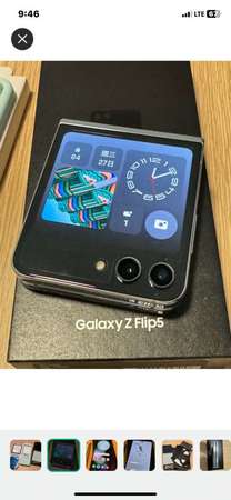 Samsung galaxy z flip 5 8 + 256gb 薄荷綠色
