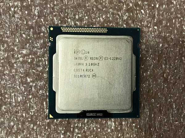 Intel Xeon E3-1220 v2 3.1GHz Quad-Core CPU LGA1155