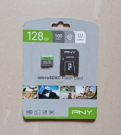 PNY Elite micro SDXC 128GB Flash Card