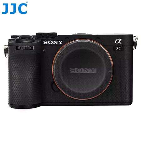 JJC Camera Body Skin Sticker Film Cover For SONY A7C II, A7C R 機身保護貼 - 編織黑色