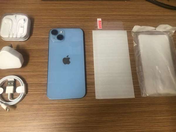 Blue - Full set 99%new iphone 14 plus 256gb battery 97% one month warranty