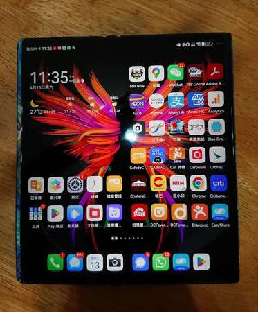 Huawei 華為 Mate XS2 典藏版 12/512gb 雙卡 4G 國行 淨機（可裝Google 不是x2 x3 x5）