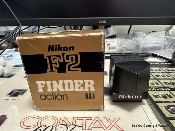 98-99% New Nikon DA-1 Black Action Finder with box **Like New**