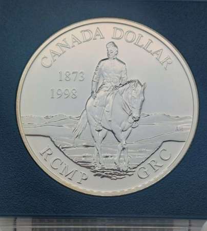0.925 Silver/銀0.925/(1998)CANADA MOUNTED POLICE BRILLIANT UNCIRCULATED