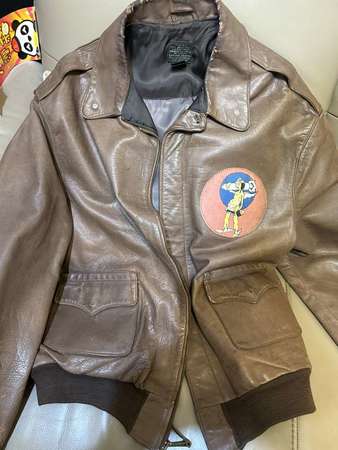 A2 USAF military leather jacket