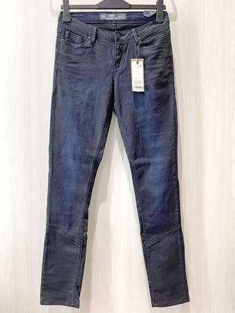 100%全新 歐陸潮牌 S.Oliver Biker Jeans 男裝修身牛仔褲 深藍色 S碼 Smart Casual