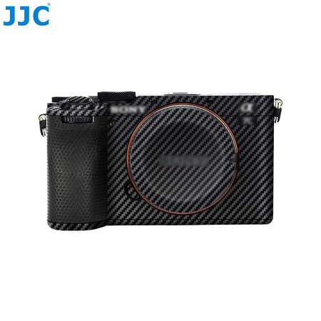 JJC Camera Body Skin Sticker Film Cover For SONY A7C II, A7C R 機身保護貼 - 碳纖維黑色