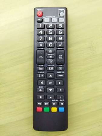 全新 黑色 Magic TV 機頂盒代用遙控器 (適用於 MTV3000-10000D) Replacement Remote Control