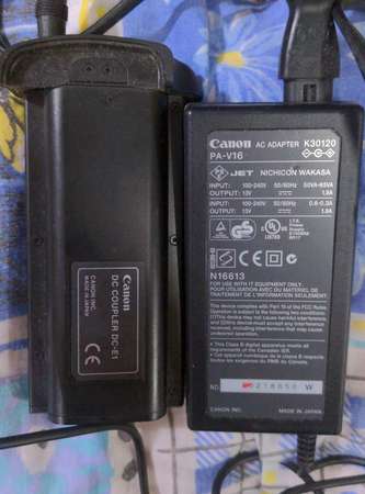 Canon DC Coupler DC-E1 for EOS 1Ds2 1Ds 1D2N 1D2 1D camera (外接交流電轉接器)