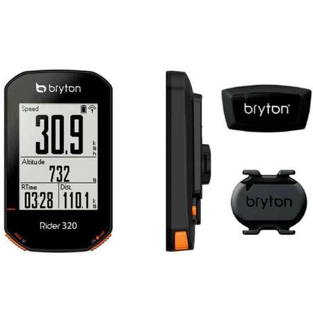 NEW Bryton Rider 320T GPS Cycling Computer bundle中英文無線GPS單車碼錶套裝~~~送延伸座、黑色機套、mon貼