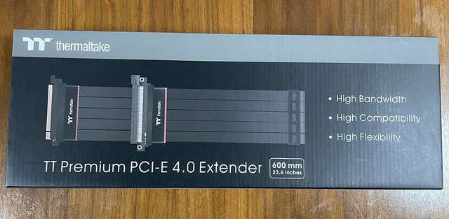 Thermaltake / TT Premium PCI-E 4.0 Extender 600mm (PCI-E 4.0 延長線)