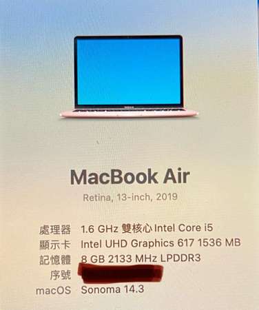 Macbook Air 2019 1TB SSD