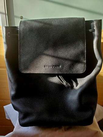 99% 新 Emporio Armani leather backpack 真皮背囊 背包