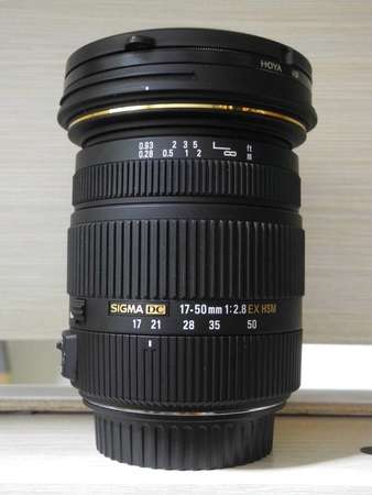 Sigma AF17-50mm F2.8  DC OS HSM ---Canon mount---Canon Mount