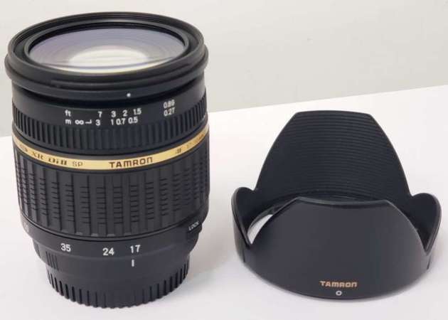 Tamron A16 SP 17-50mm f2.8 (IF) XR Di II (第2代 Canon EF-Mount 單反用) - 99% New，送 UV
