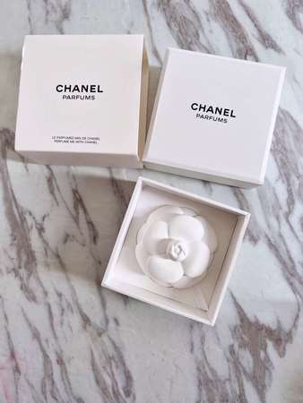 Chanel Ceramic Camellia Flower Perfume Stone