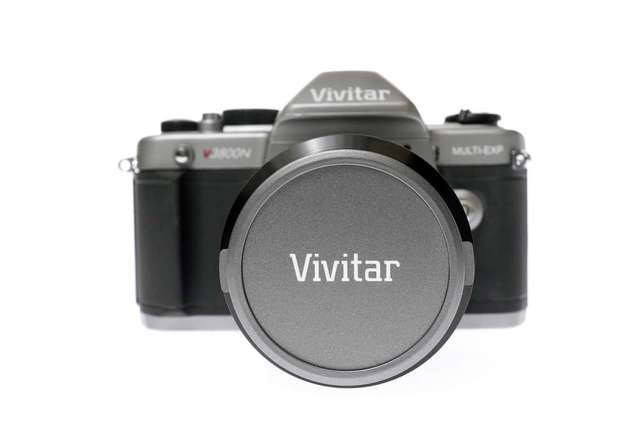 Vivitar V3800N 35mm SLR Film Camera with Vivitar Macro Focusing Zoom 28-70mm f/3