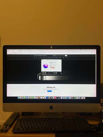 iMac 2015 late 27” 5K mon i5cpu 24gb ram UPGRADED TO 1TB SSD