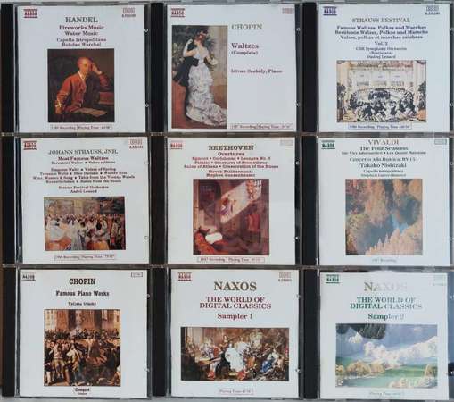 古典音樂 CD (八~九成新) 每張 $40 – Batch 2