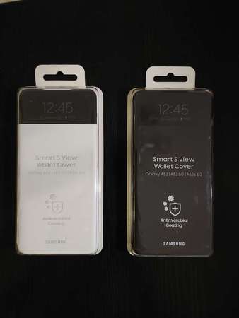 全新 SAMSUNG Galaxy A52/A52S Smart S View Wallet Cover 原廠透視感應皮套