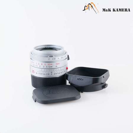黃銅打造銀色鏡頭Leica Summicron-M 35mm F/2.0 ASPH 6 bit Silver Lens Germany 11882 #10006