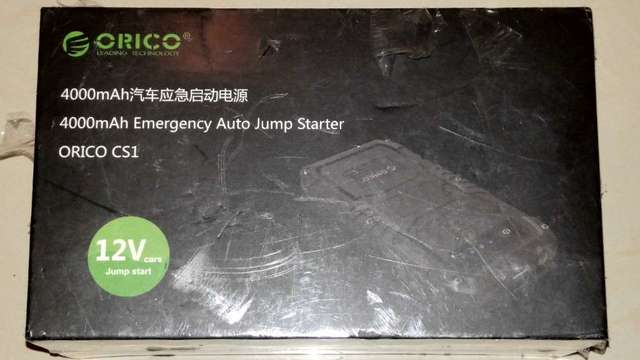 ORICO CS1 JUMP STARTER 汽車應急啟動電源 手提充電器 開箱試機 义不入電 當零件 研究品賣
