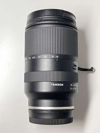 Tamron 28-200mm F/2.8-5.6 Di III RXD (Model A071) for Sony A7 FE