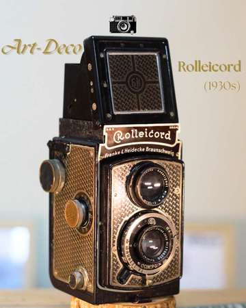 Rolleicord Art Deco 雙鏡機