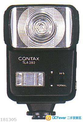 Contax TLA-280 Electronic Flash w/ case,manual 子母燈
