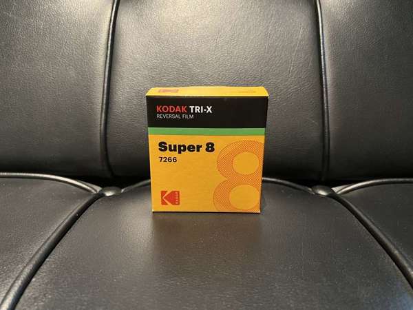 *NEW In Stock 新片現貨* Kodak Super 8 Tri-X Reversal Film 7266