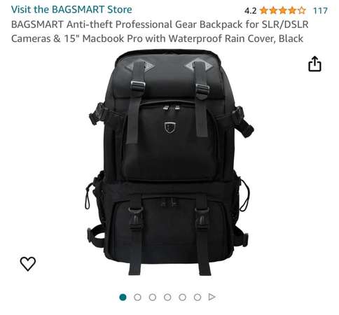 BAGSMART 相機背囊 相機袋