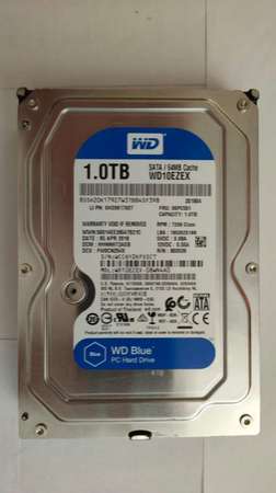 Western Digital 3.5“ 1TB 硬碟 hard disk