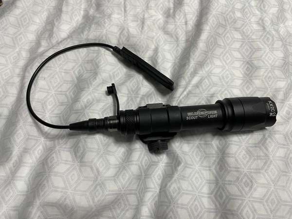 SF M600C LED Scout Light Black  電筒/ Wargame