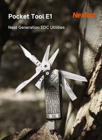 Nextool EDC Multi-tool. 小米有品最新版本袋裝輕巧萬用工具 露營適用