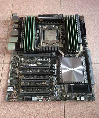 ASUS X99-E WS加E5-2697R V4，256GB RAM