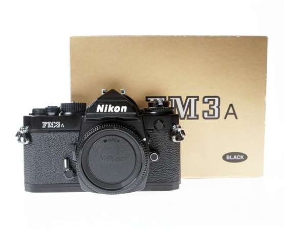Nikon FM3A 35mm 菲林相機 Body 黑色 (極新淨有盒)