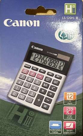 CANON 12digits calculator