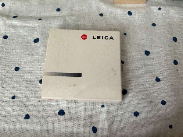 Leica E46 UVA filter Sliver with original packing