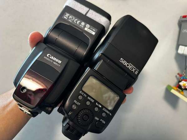 Canon Speedlite 580EX II + phottix 飛燈遙控