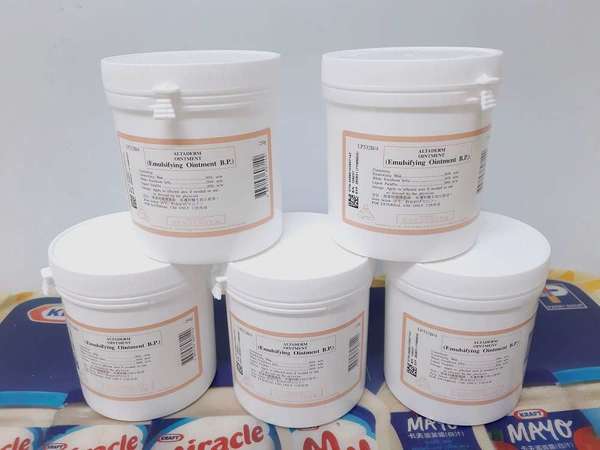 乳化軟膏5罐(可散賣)--Emulsifying Ointment--Altaderm護膚軟膏--滋潤皮膚--減少敏感--100g(克)--上水火車站交收