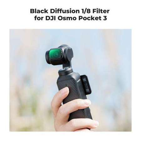 K&F Concept Magnetic Black Mist 1/8 Filter For DJI Osmo Pocket 3 磁吸1/8黑柔焦濾鏡