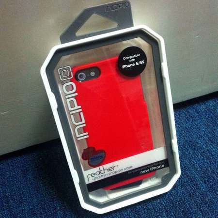 📱INCIPIO iPhone 5/5S/5SE Protective Case RED NEW 全新 手機殼 📱