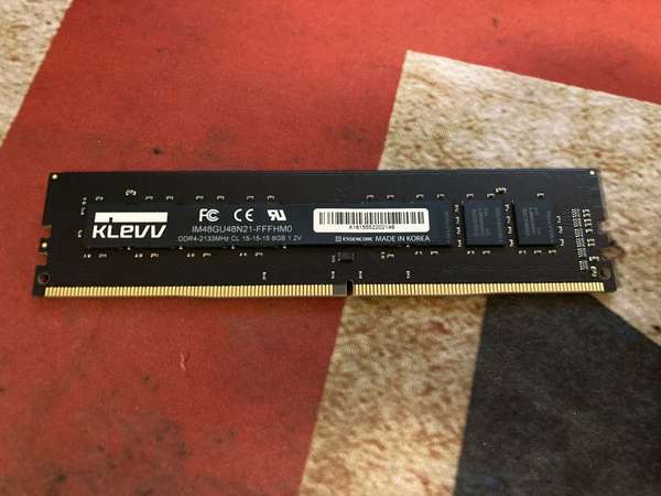 KLEVV DDR4 8GB 2133Mhz Made in Korea