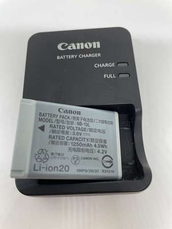 CANON NB-13L原廠電池充電器