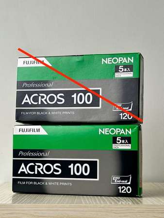 Fujifilm Acros 100 120 B&W Film 黑白菲林