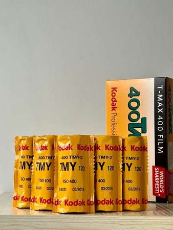 Kodak Professional T-MAX TMAX 400 TMY 120 B&W Film 黑白菲林